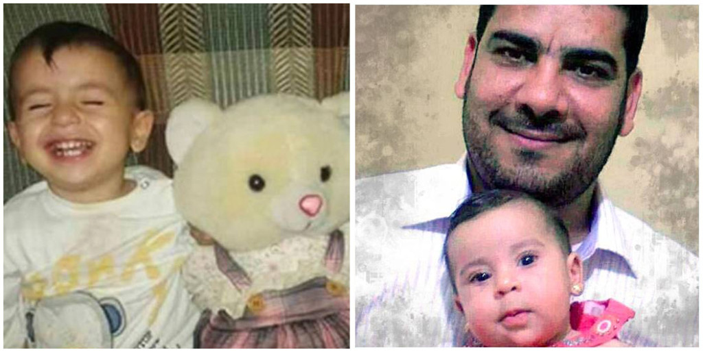 De dog på Medelhavet. Aylan Kurdi, 3, flöt i land död på en turkisk strand. Munawar Alrahils dotter blev bara tio månader.